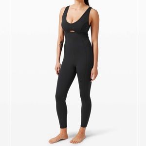 Lululemon Get Centered Onesie - size 2 - black
